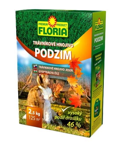 Ingrasamant pentru gazon toamna Floria 2.5kg