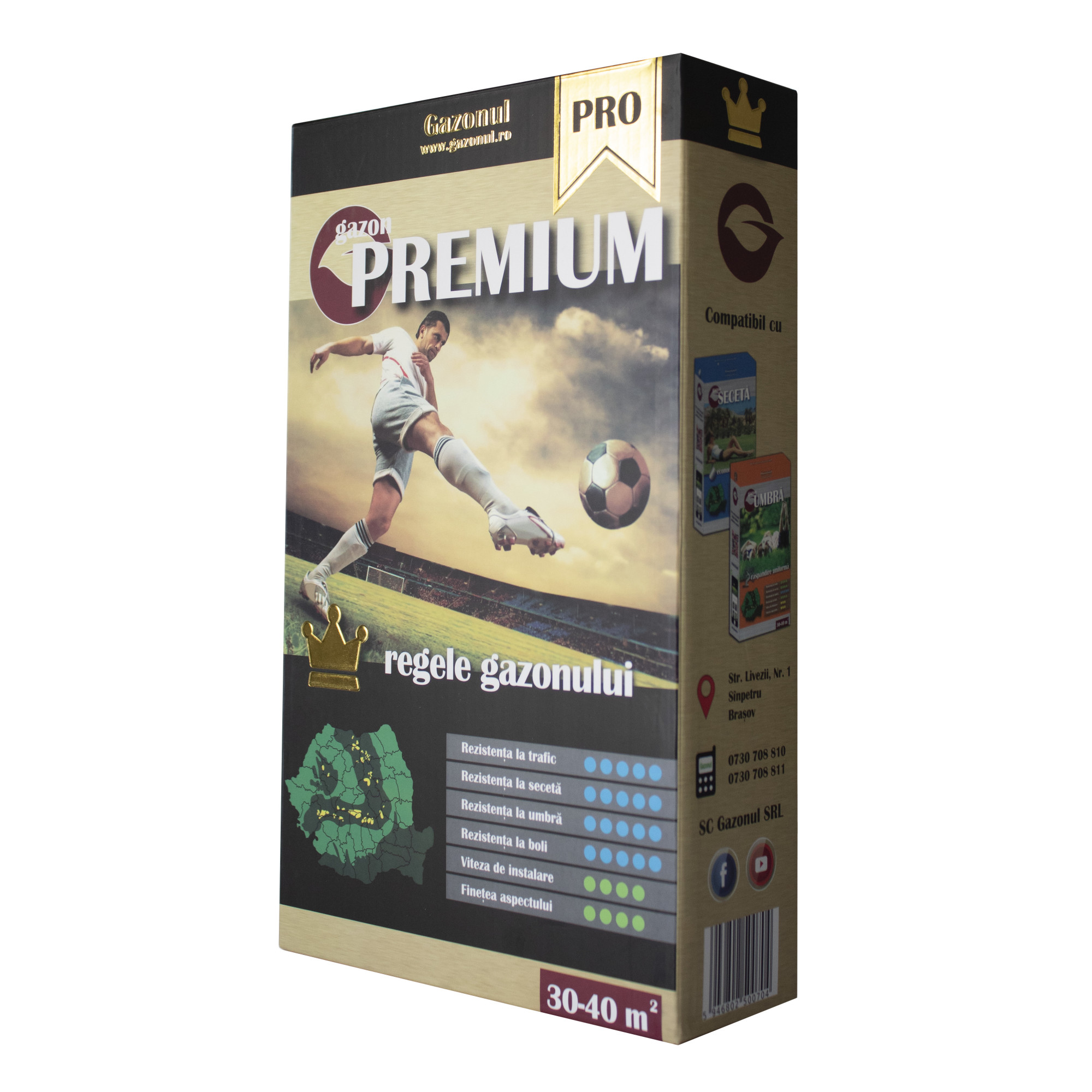 Seminte de Gazon Premium Gazonul 750g