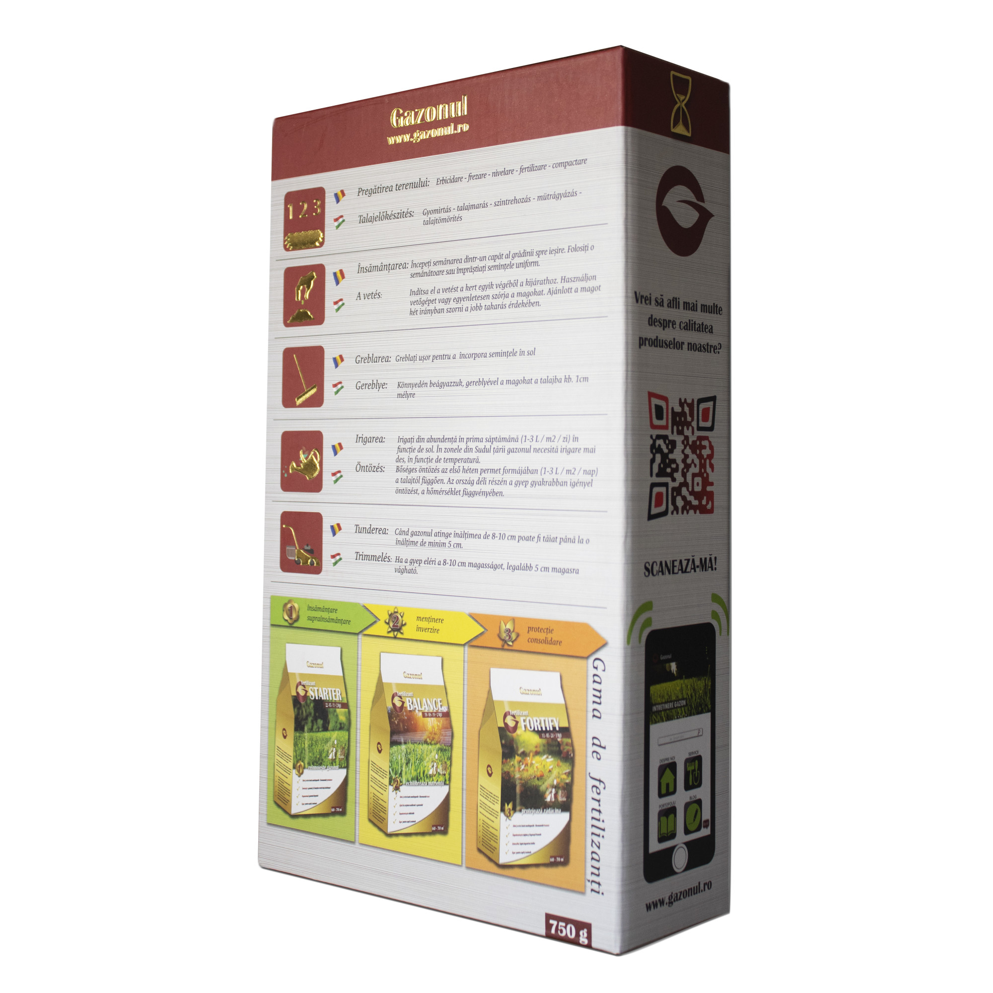 Seminte de gazon Instant Gazonul 750g