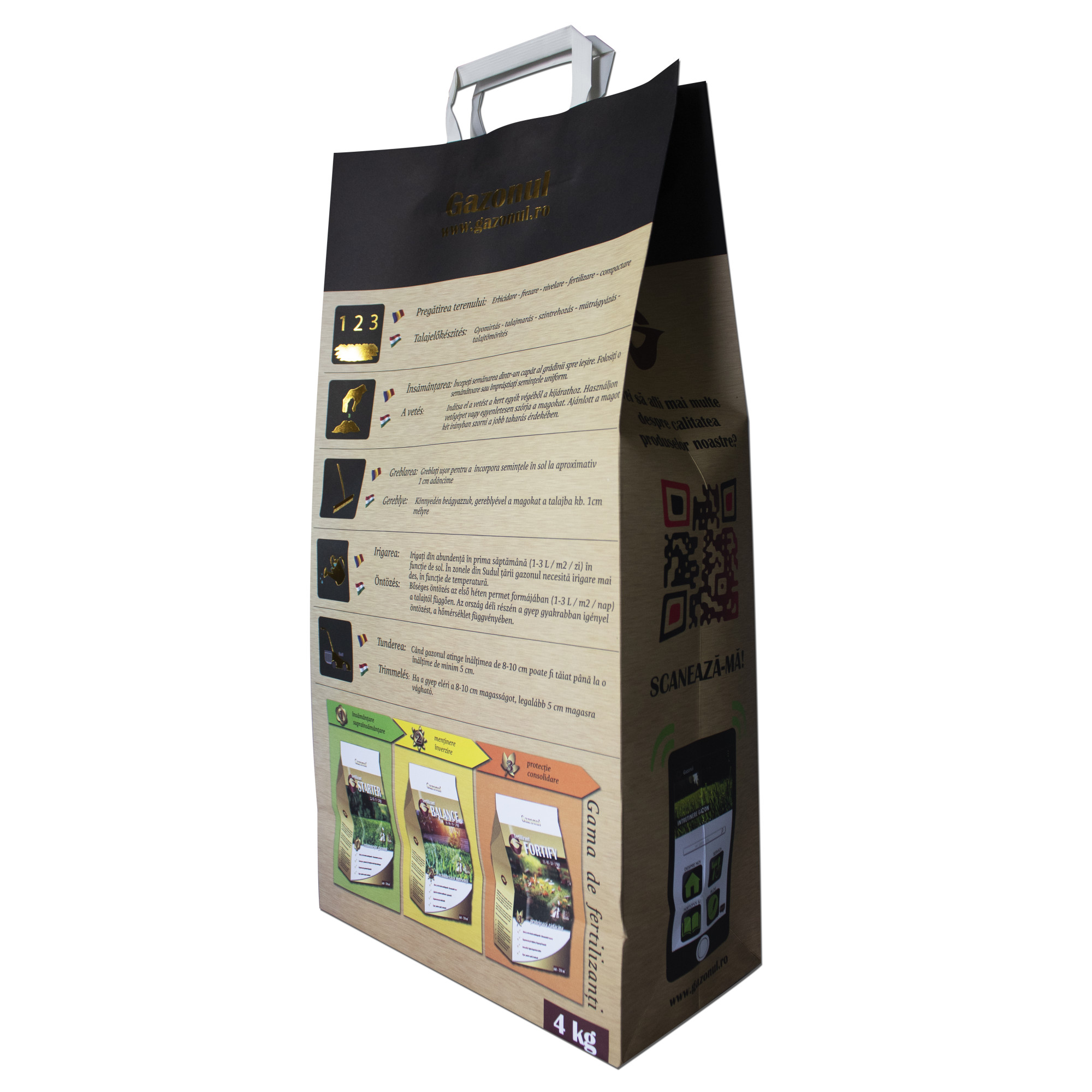 Seminte de Gazon Premium Gazonul 4kg