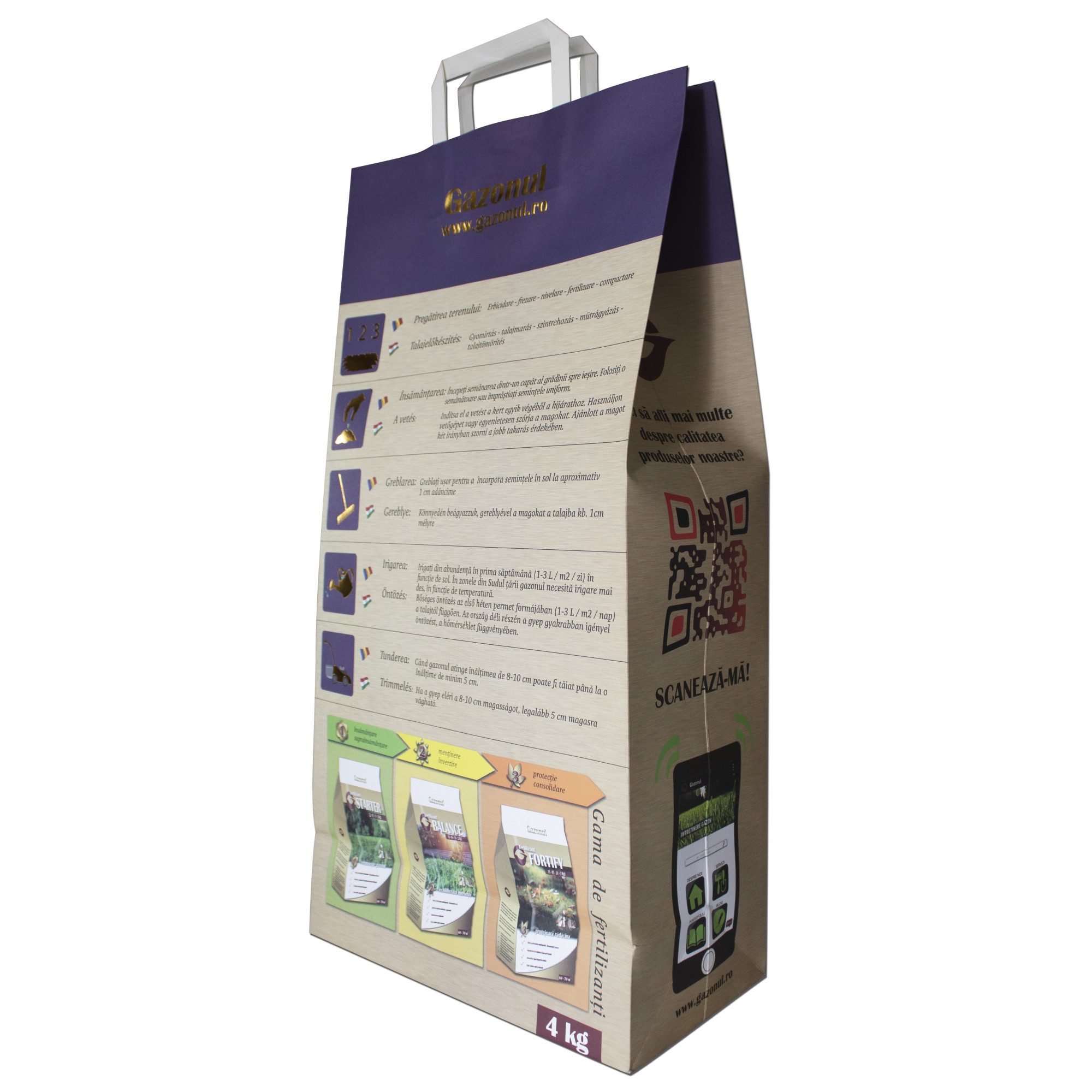 Seminte de Gazon Select Gazonul 4 kg