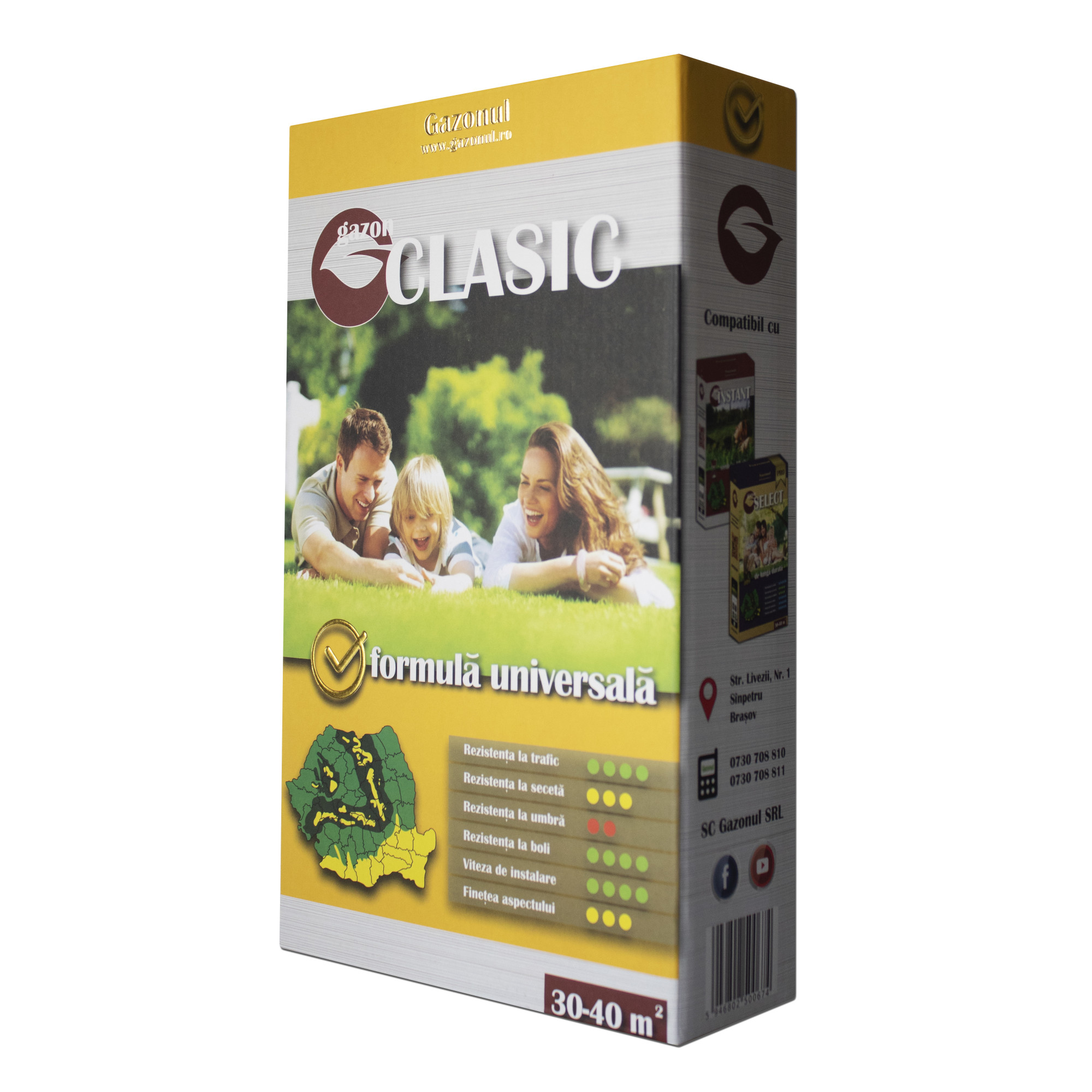 Seminte de Gazon Clasic Gazonul 750g