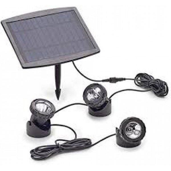 Set iluminare solar PONTEC PONDOSOLAR LED  3